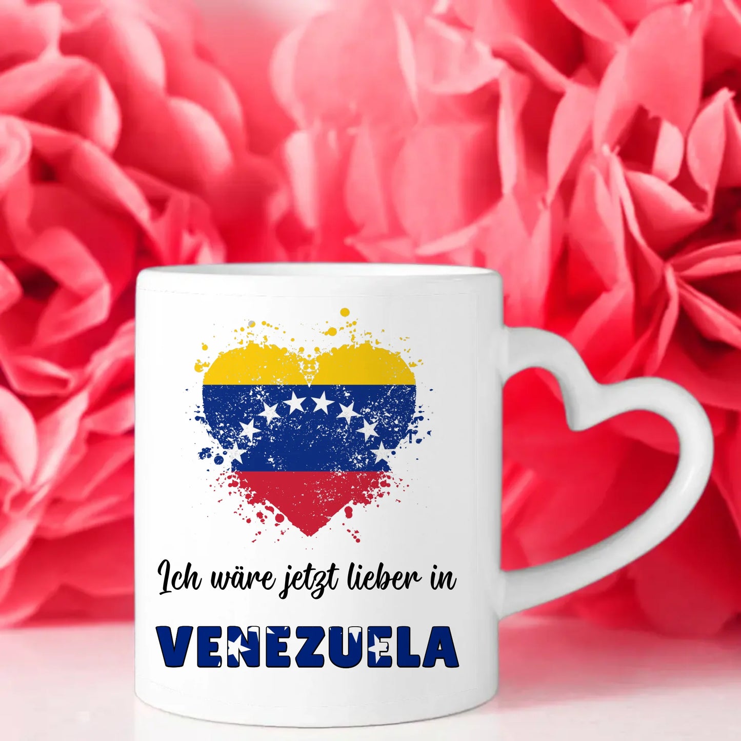 Kaffetasse Wäre jetzt lieber in Venezuela Tasse Lustig