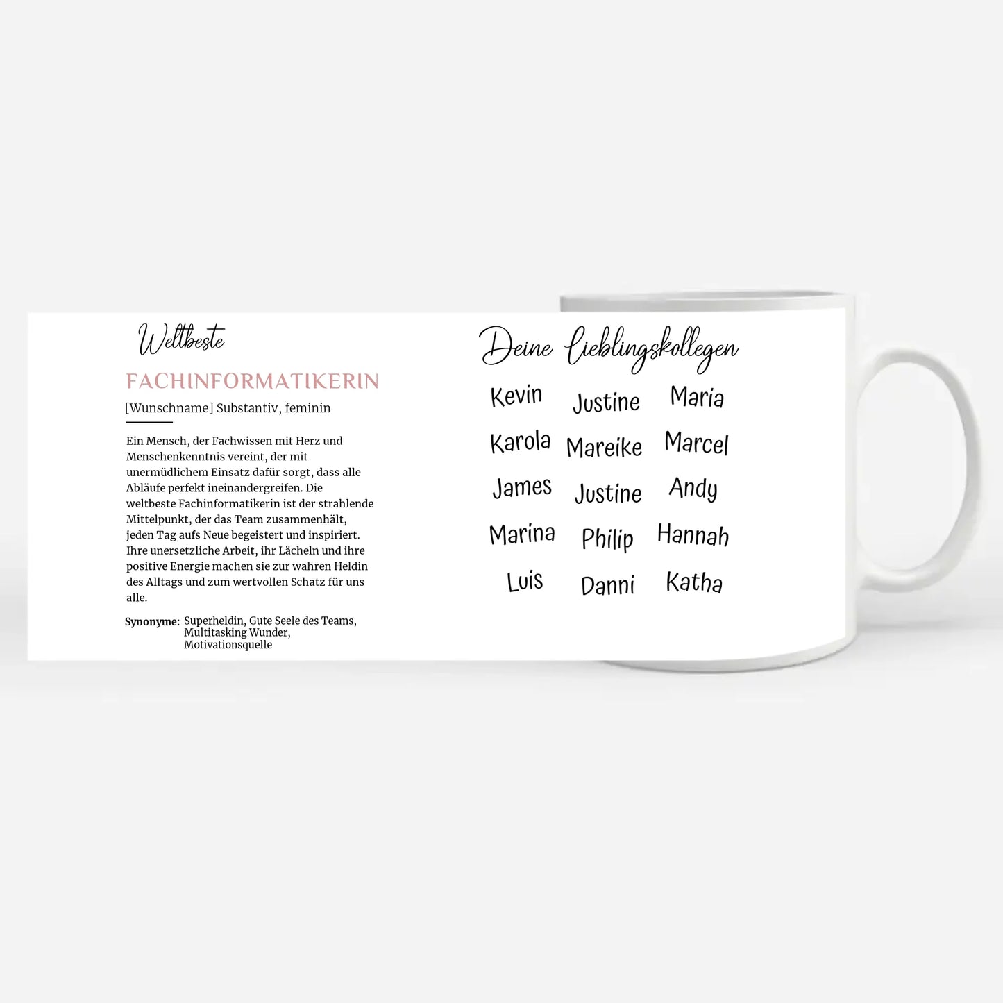 Fachinformatikerin Tasse Geschenk Definition Fachinformatikerin Abschied