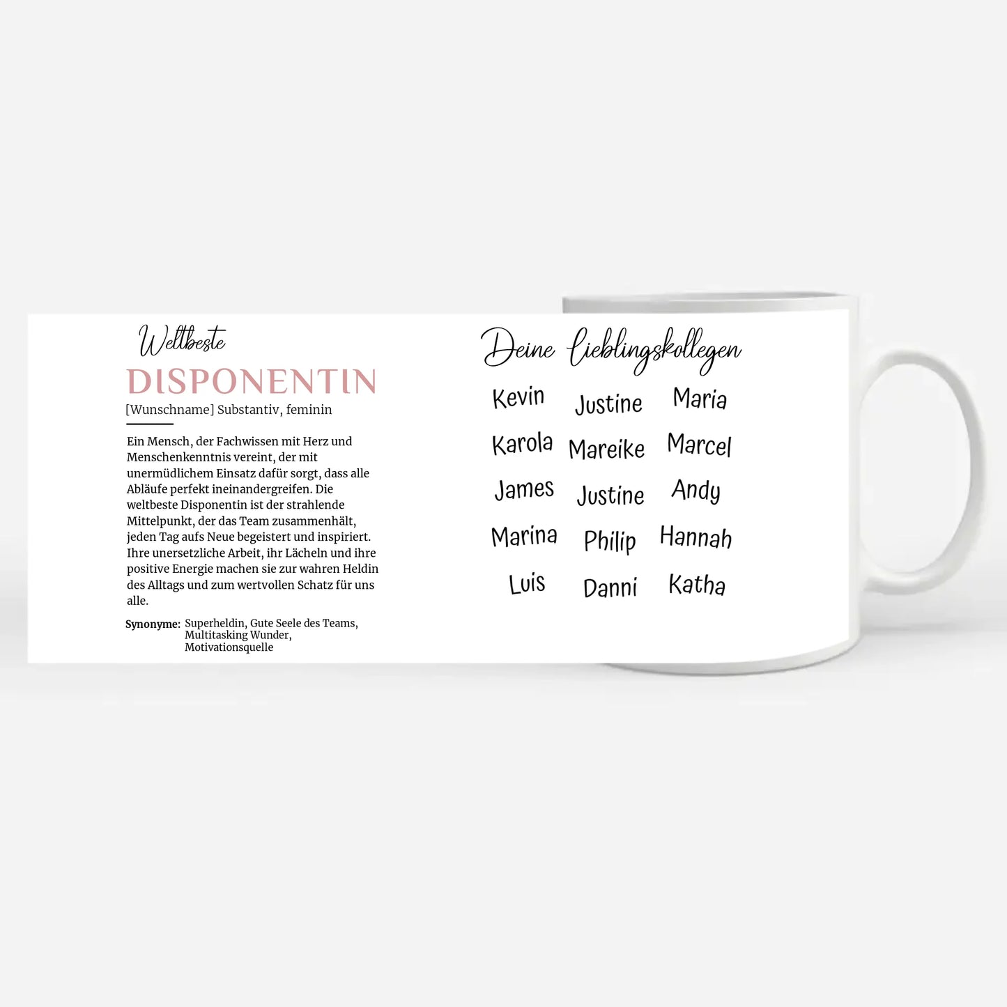 Disponentin Tassen Geschenk Definition Disponentin Abschiedsgeschenk