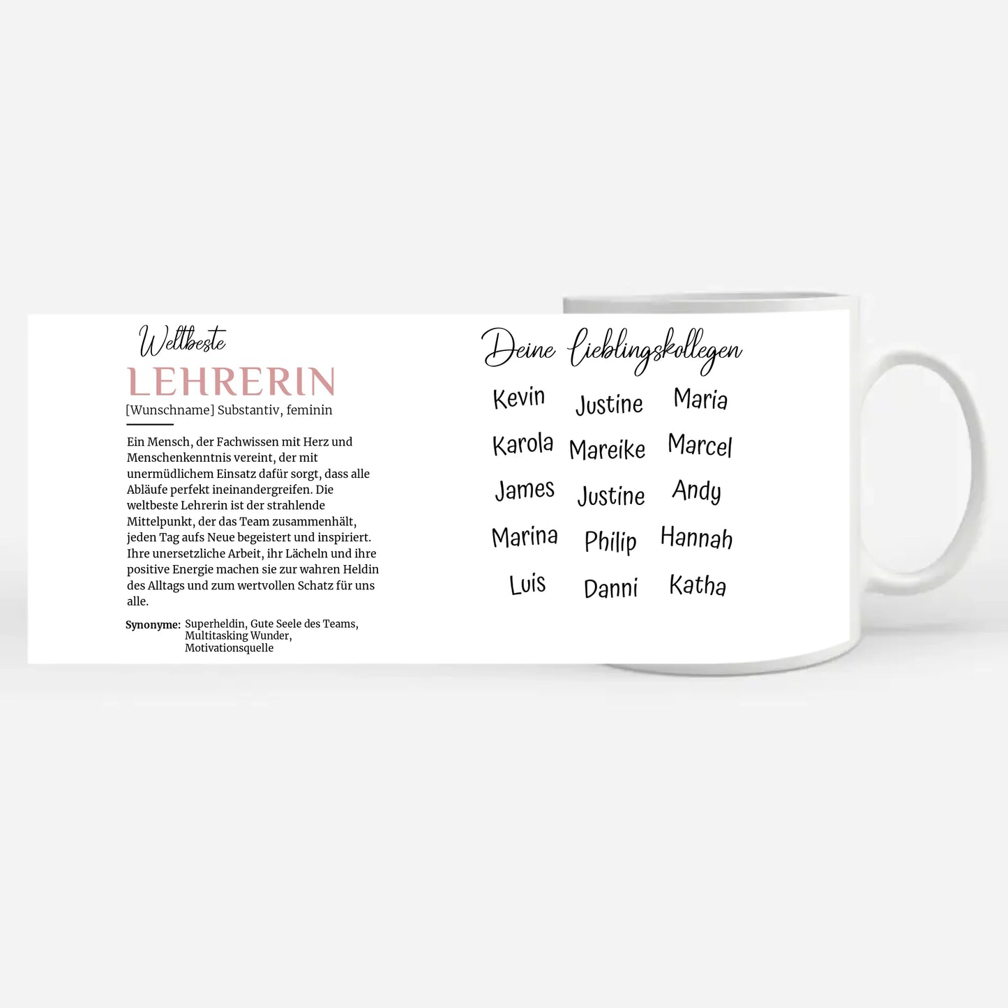 Lehrerin Tasse Geschenk Definition Lehrerin Abschied