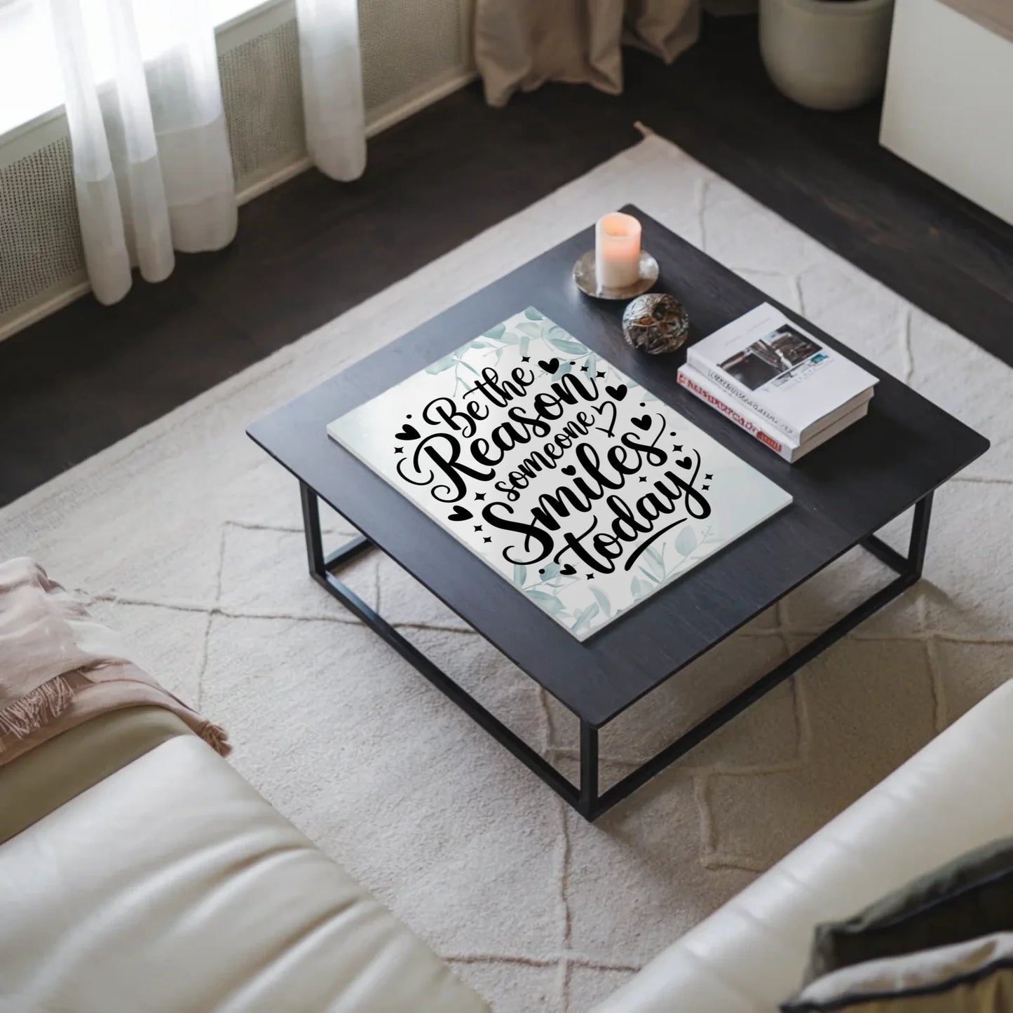 Magnet Poster Spruch Be the Reason Someone Smiles Heute