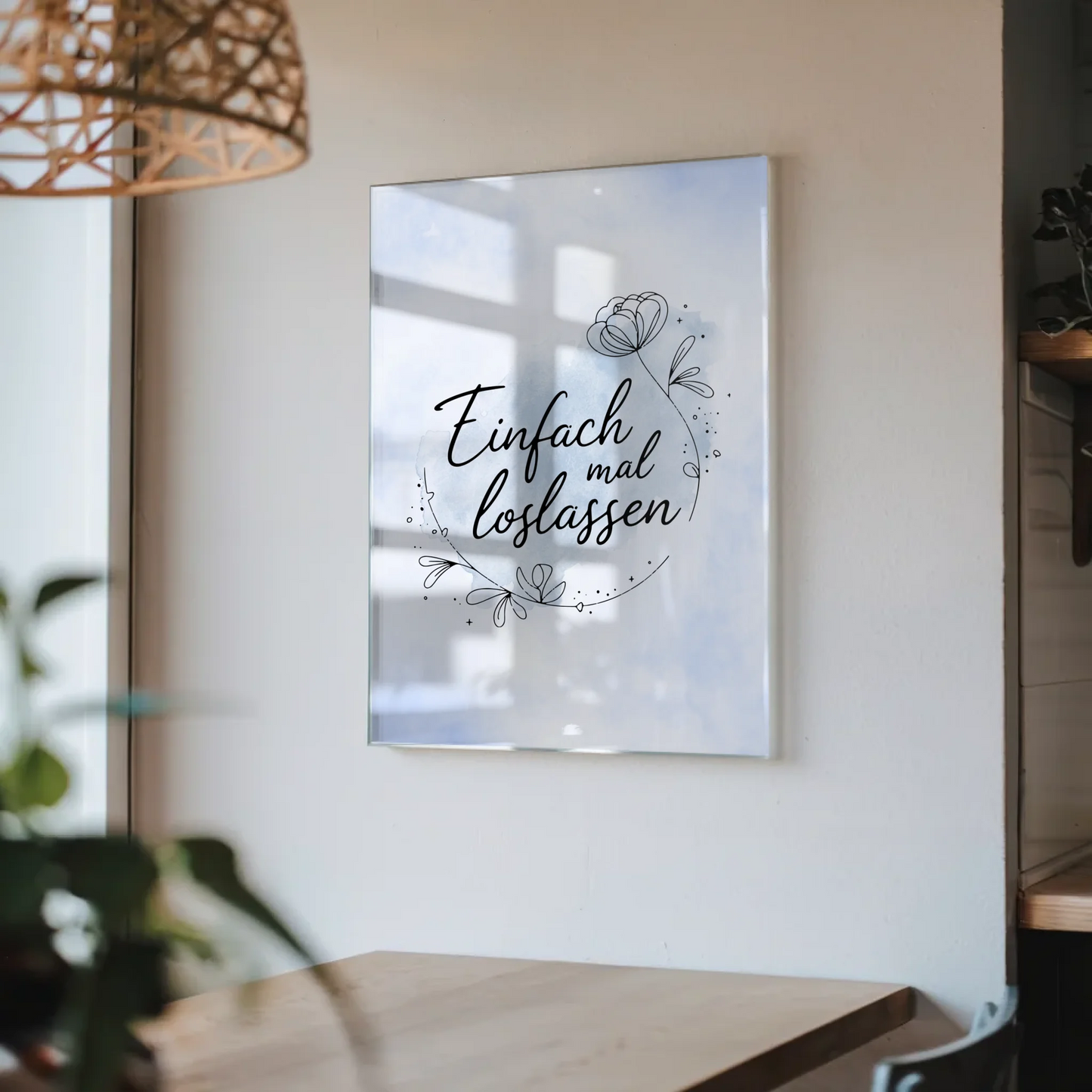 Bild Aus Acrylglas Einfach Mal Loslassen Geschenk