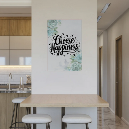 Magnet Poster Spruch Choose Happiness Geschenkideen