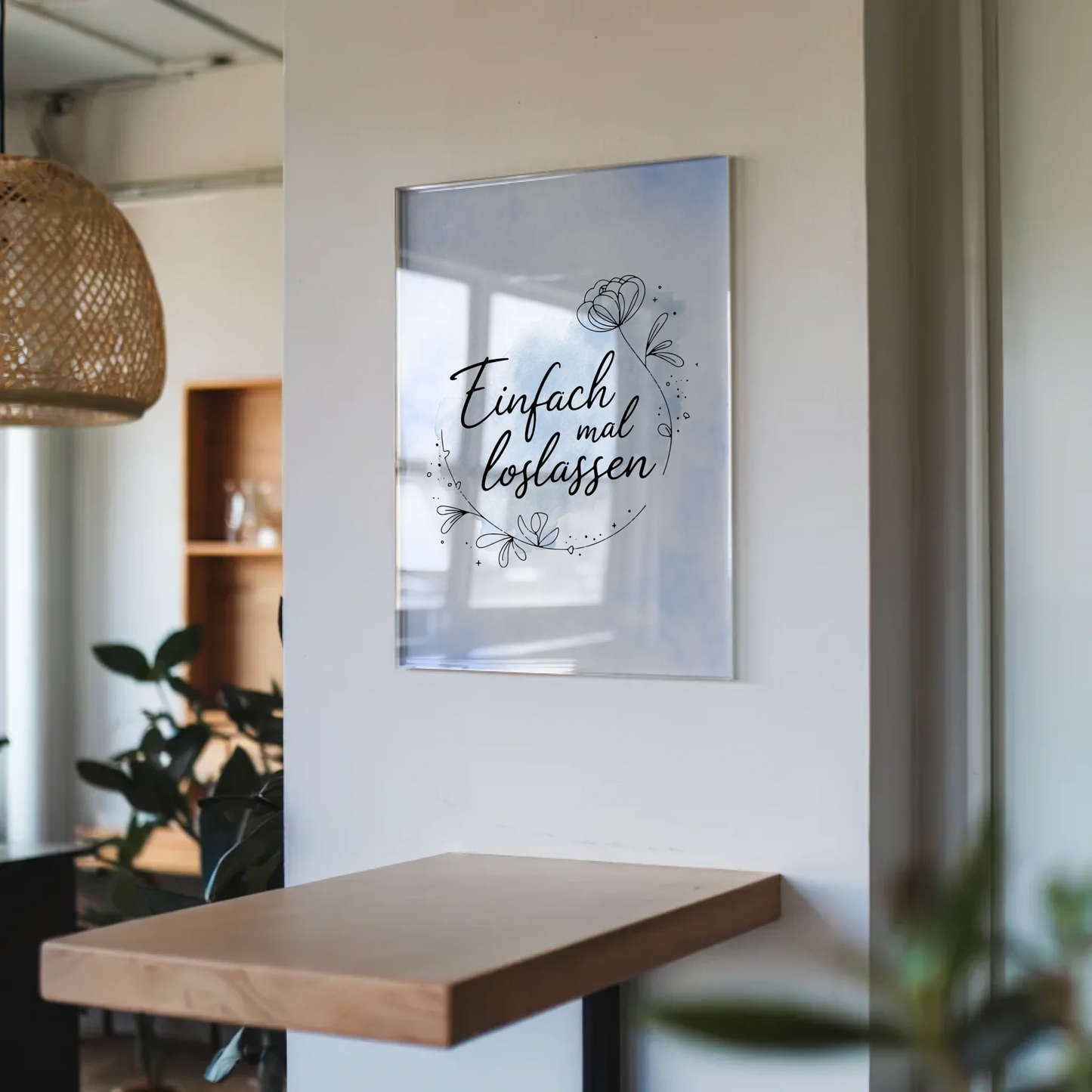 Bild Aus Acrylglas Einfach Mal Loslassen Geschenk