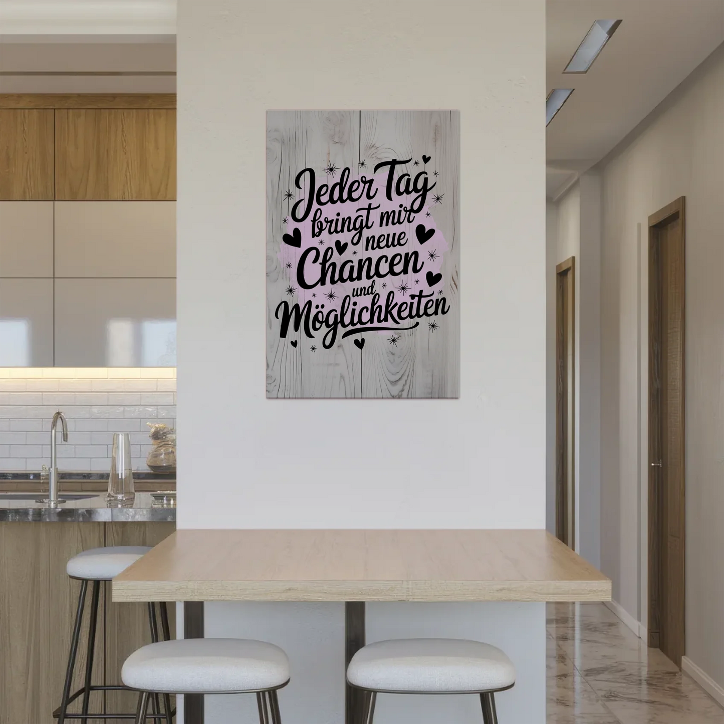 Affirmation Magnet Wandbild Positiv Spruch Neue Chancen