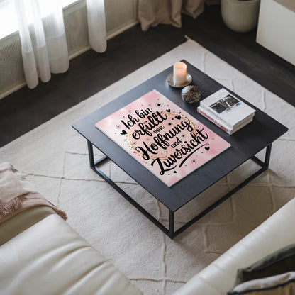 Spruch Affirmation Magnet Wandbild Positiv Hoffnung Zuversicht