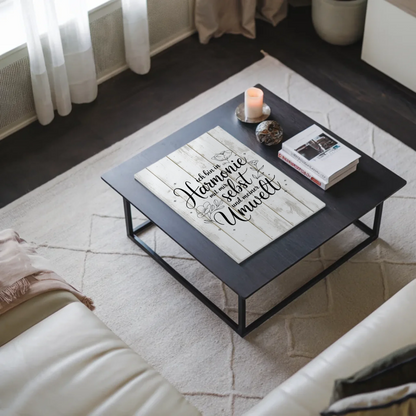 Affirmation Magnet Wandbild Positiv Spruch Harmonie Umwelt