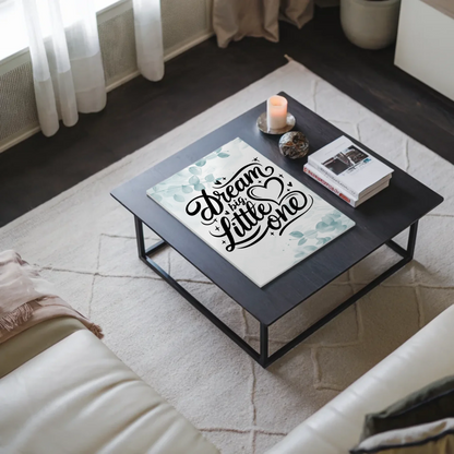 Magnet Poster mit Spruch Dream Big Little One Geschenk