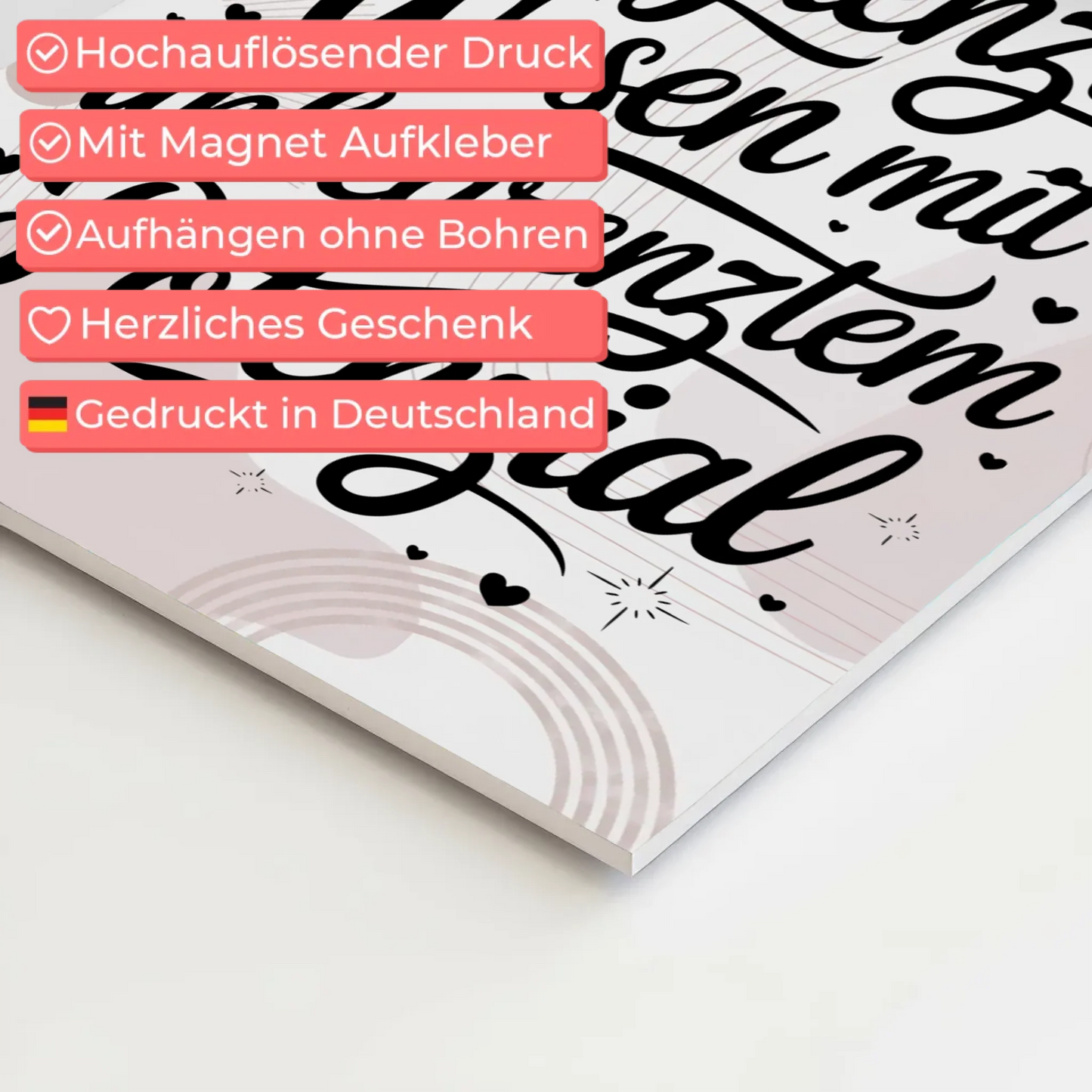 Magnet Poster Spruch Affirmation Positiv Unbegrenztes Potential