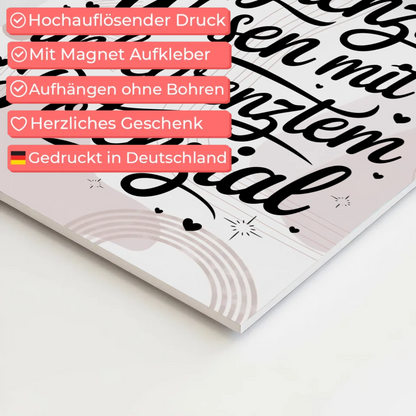 Magnet Poster Spruch Affirmation Positiv Unbegrenztes Potential