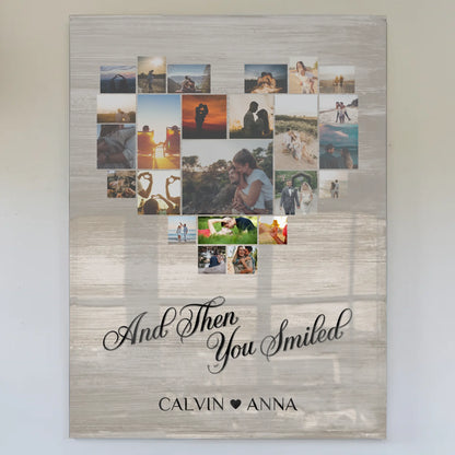 Acrylglas Bild Liebe Fotocollage All Of Me Loves You