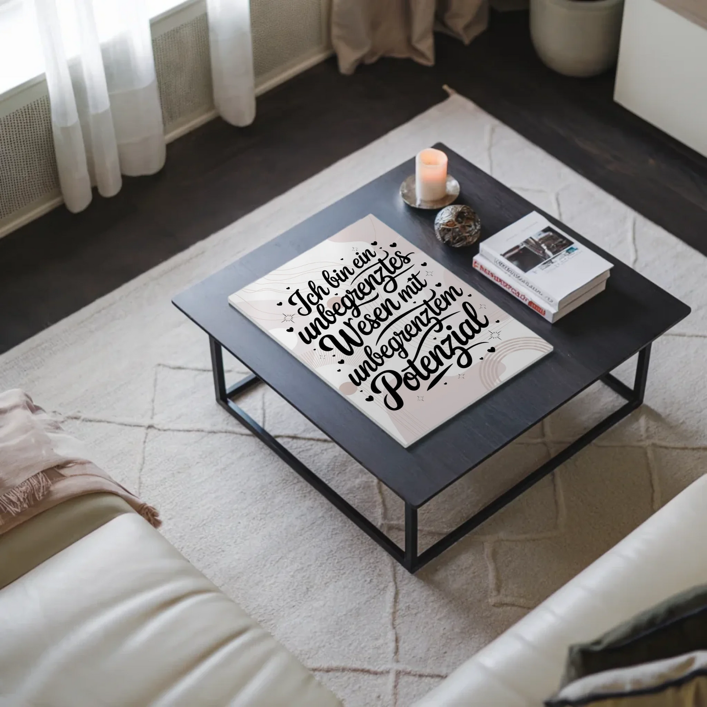 Magnet Poster Spruch Affirmation Positiv Unbegrenztes Potential