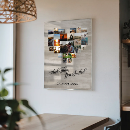 Acrylglas Bild Liebe Fotocollage All Of Me Loves You