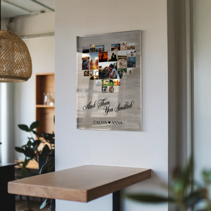 Acrylglas Bild Liebe Fotocollage All Of Me Loves You