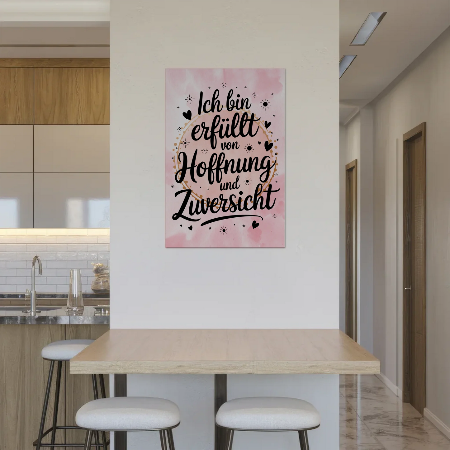 Spruch Affirmation Magnet Wandbild Positiv Hoffnung Zuversicht