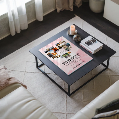 Acrylglas Bild Liebe Fotocollage Ewig Nerven Schatz