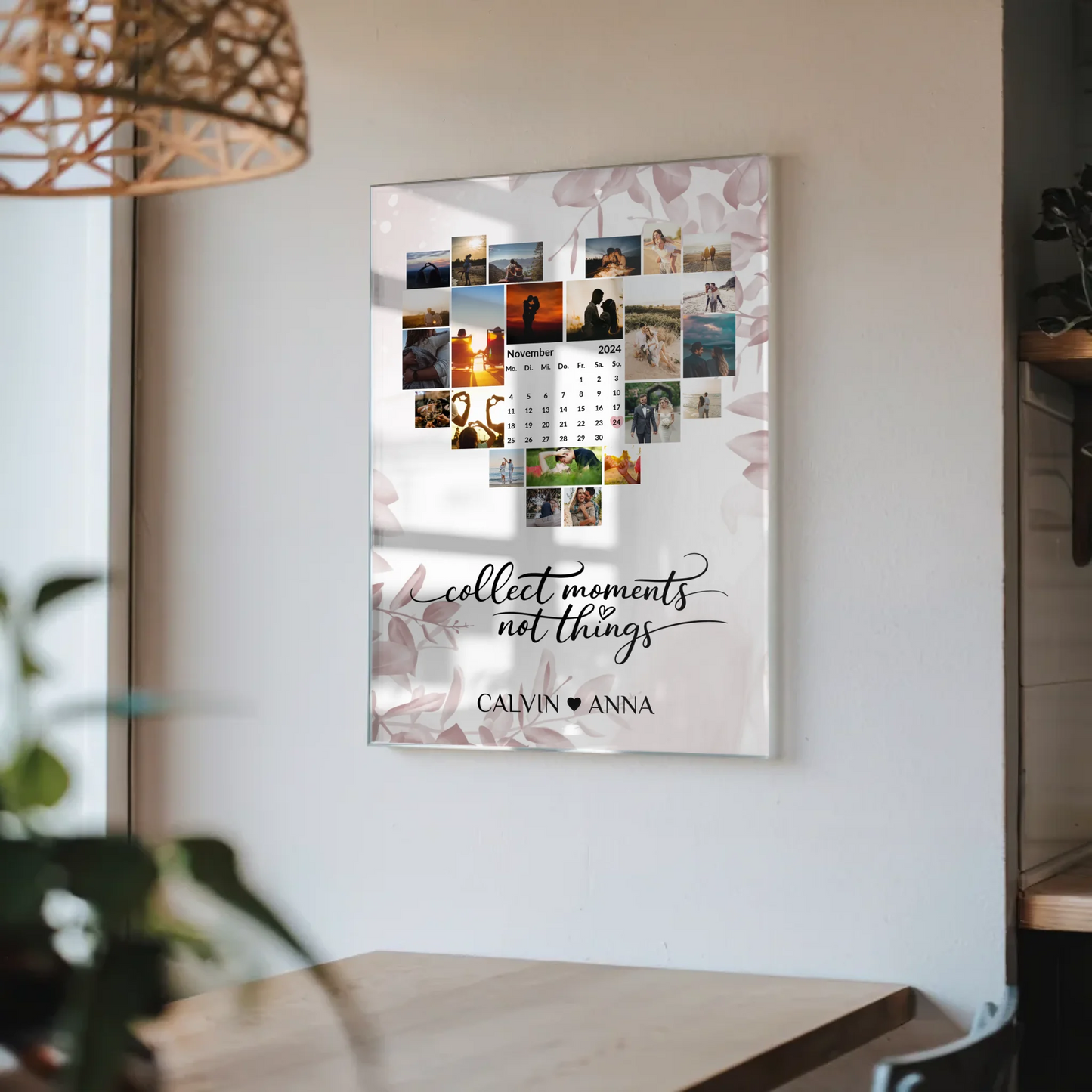 Acrylglas Bild Paare Fotocollage Collect Moments