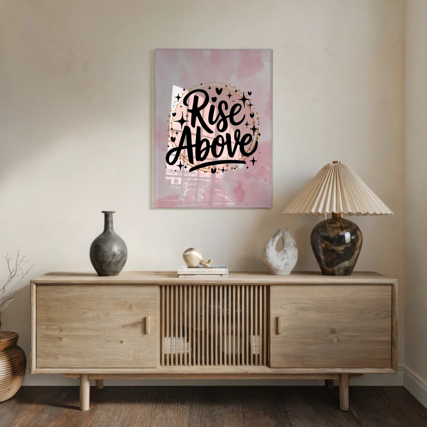Bild Mit Acrylglas Rise Above - Personalisiertes Geschenk