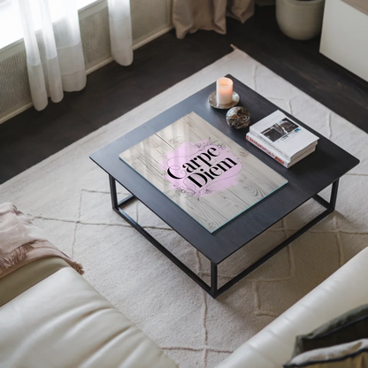 Acrylglas Bild Carpe Diem - Personalisiertes Geschenk