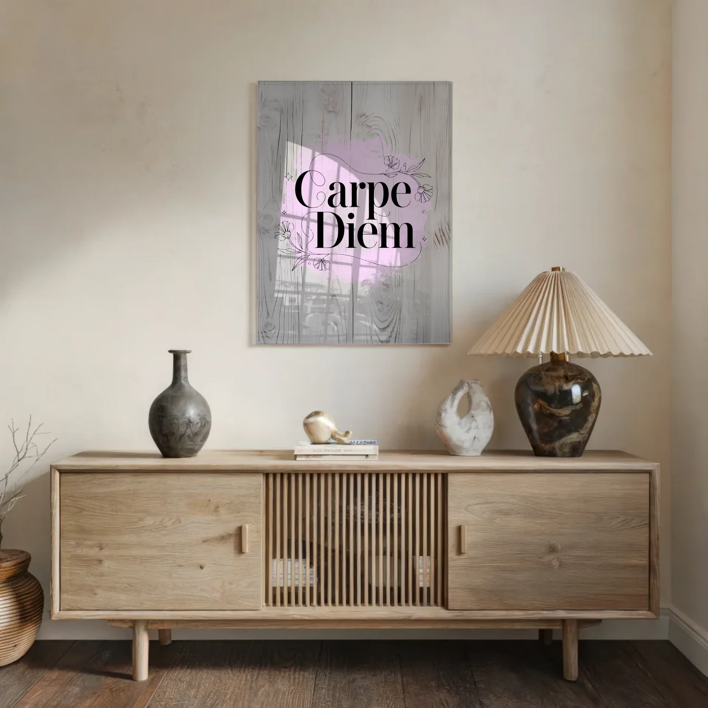 Acrylglas Bild Carpe Diem - Personalisiertes Geschenk