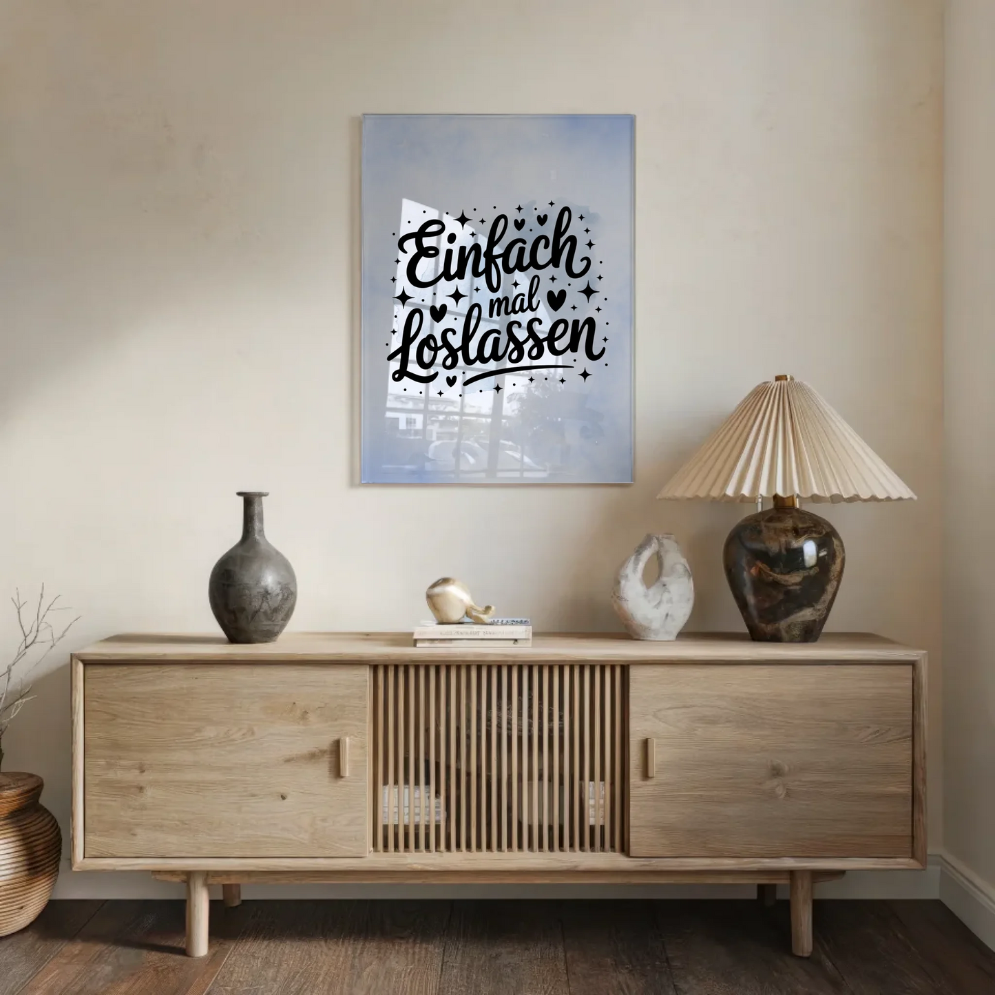 Acrylglas Mit Foto - Einfach Mal Loslassen Geschenk