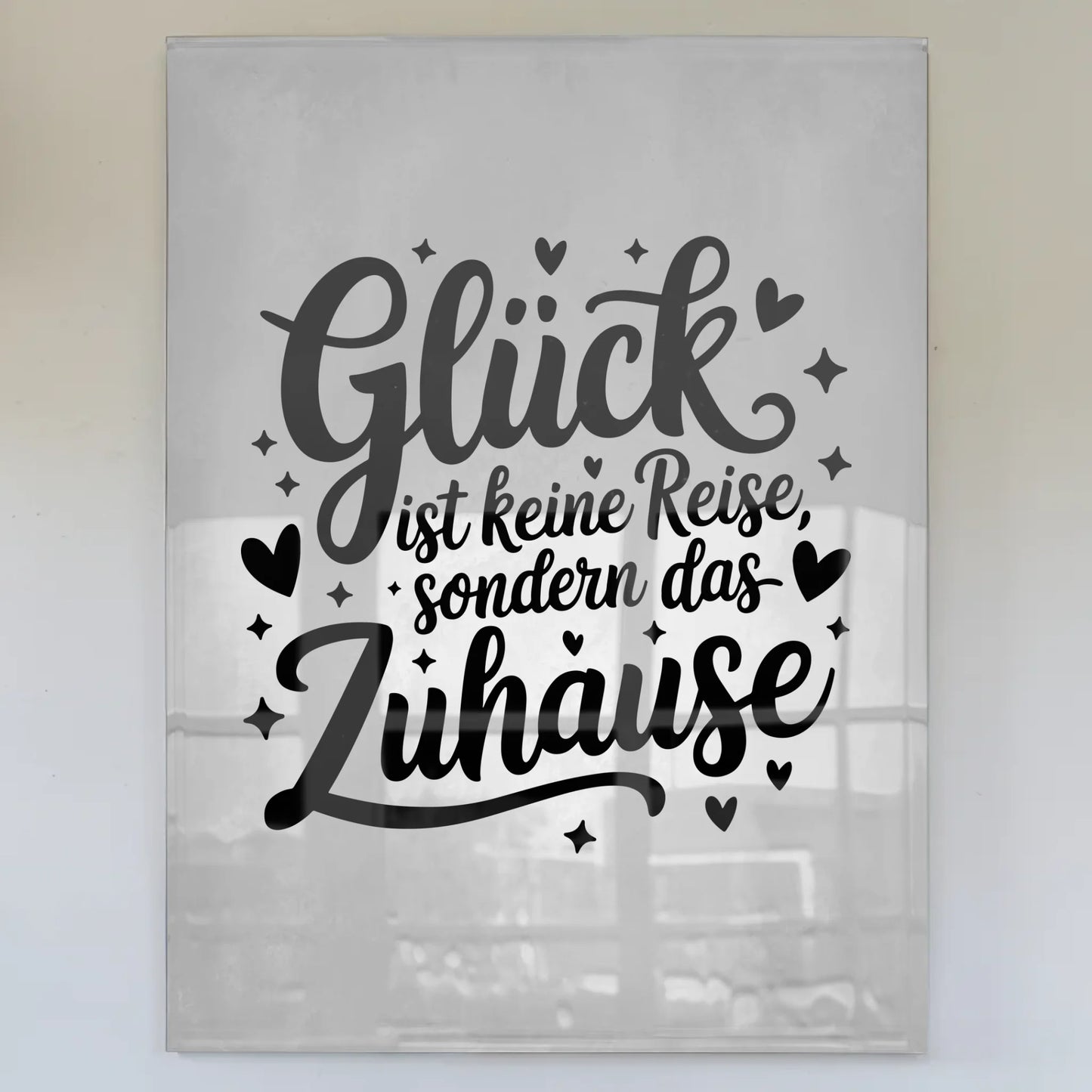 Bild Aus Acrylglas Glück Zuhause Poster Leinwand Tasse