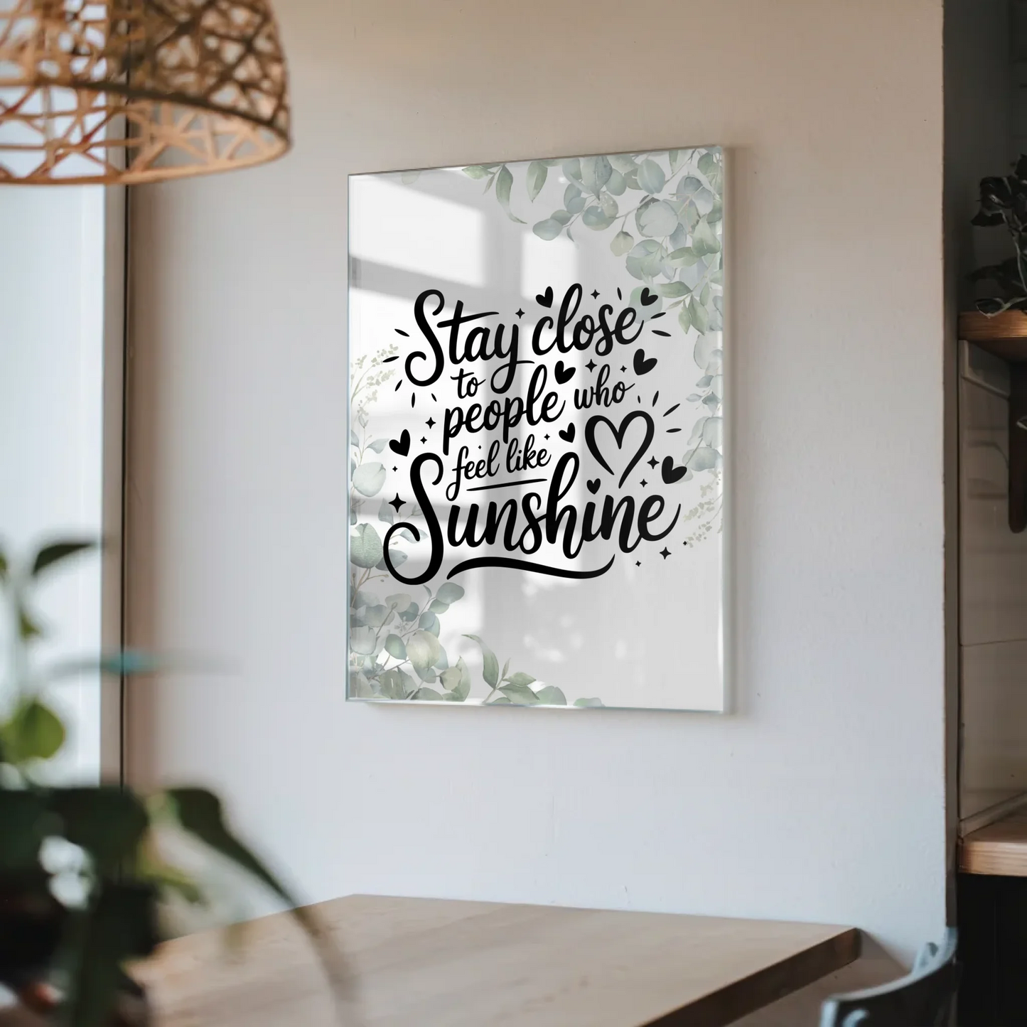 Bild Aus Acrylglas Stay Close to People Poster Geschenk
