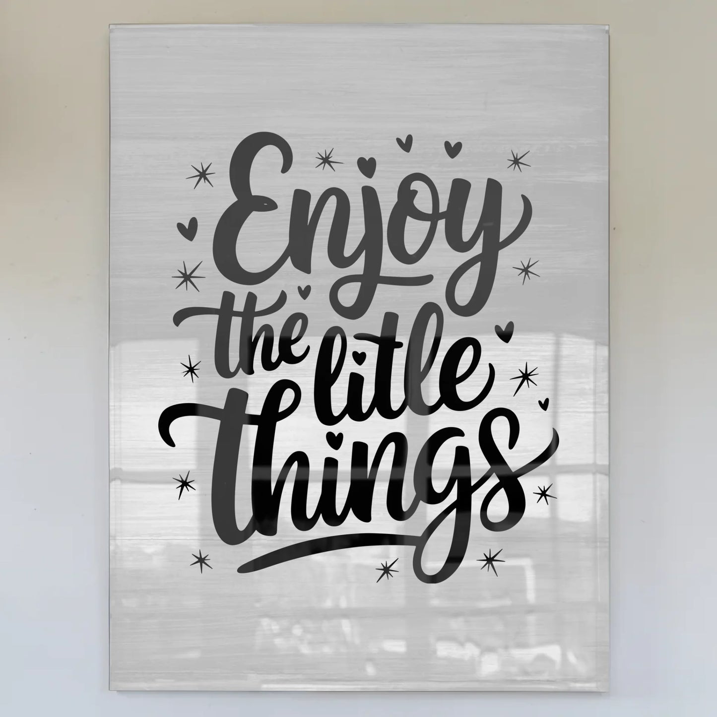 Foto Acrylglas Enjoy the Little Things Geschenkideen