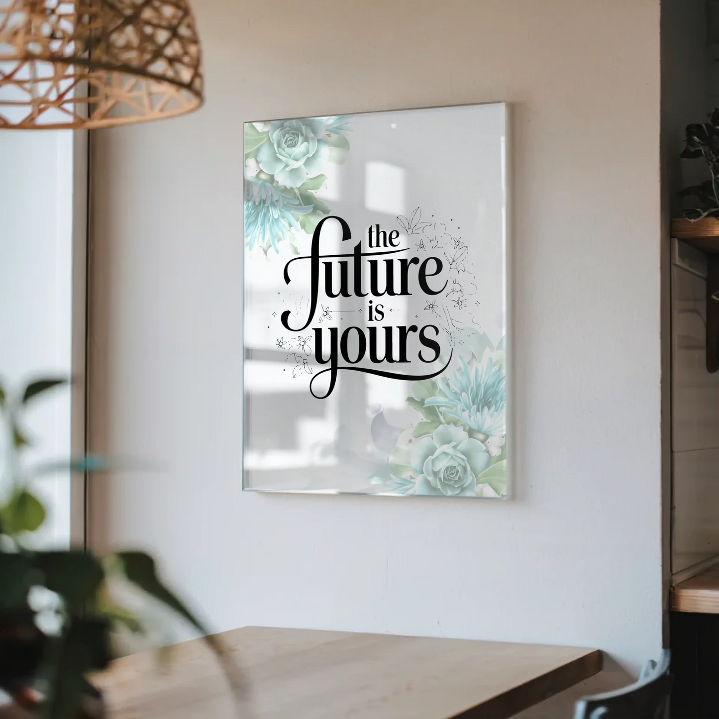 Acrylglas Bild The Future is Yours Geschenkideen