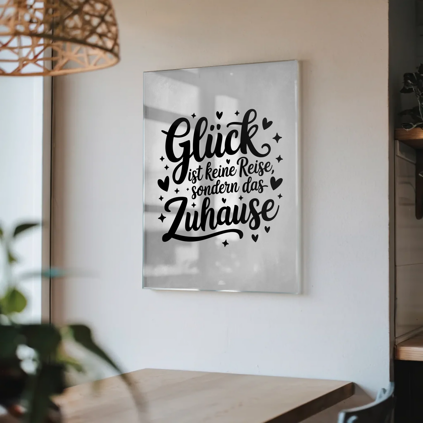 Bild Aus Acrylglas Glück Zuhause Poster Leinwand Tasse