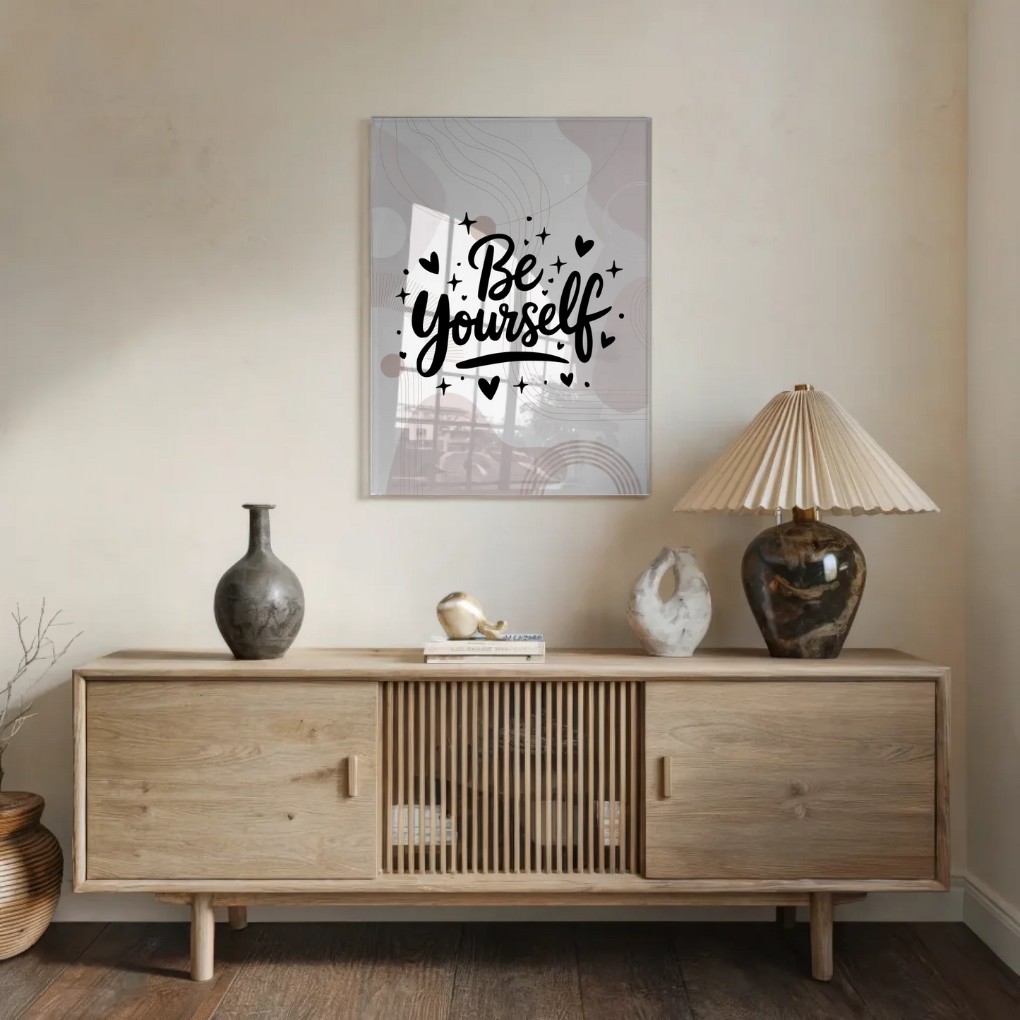 Bild Acrylglas Be Yourself - Personalisiertes Geschenk
