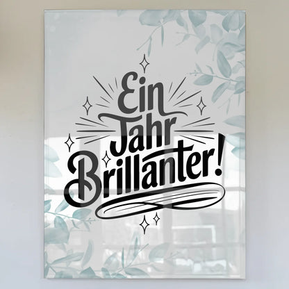Bild Aus Acrylglas Ein Jahr Brillanter Geschenkideen