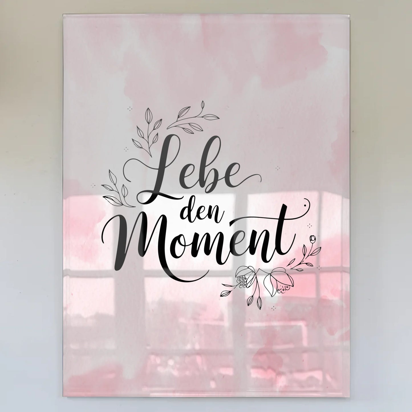 Acrylglas Mit Foto - Lebe den Moment Geschenkideen