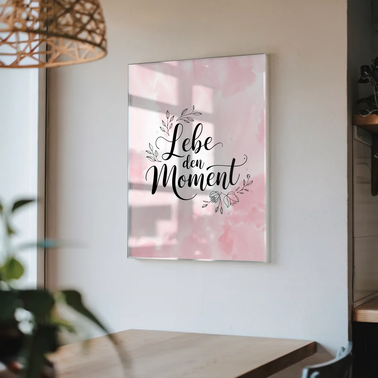Acrylglas Mit Foto - Lebe den Moment Geschenkideen