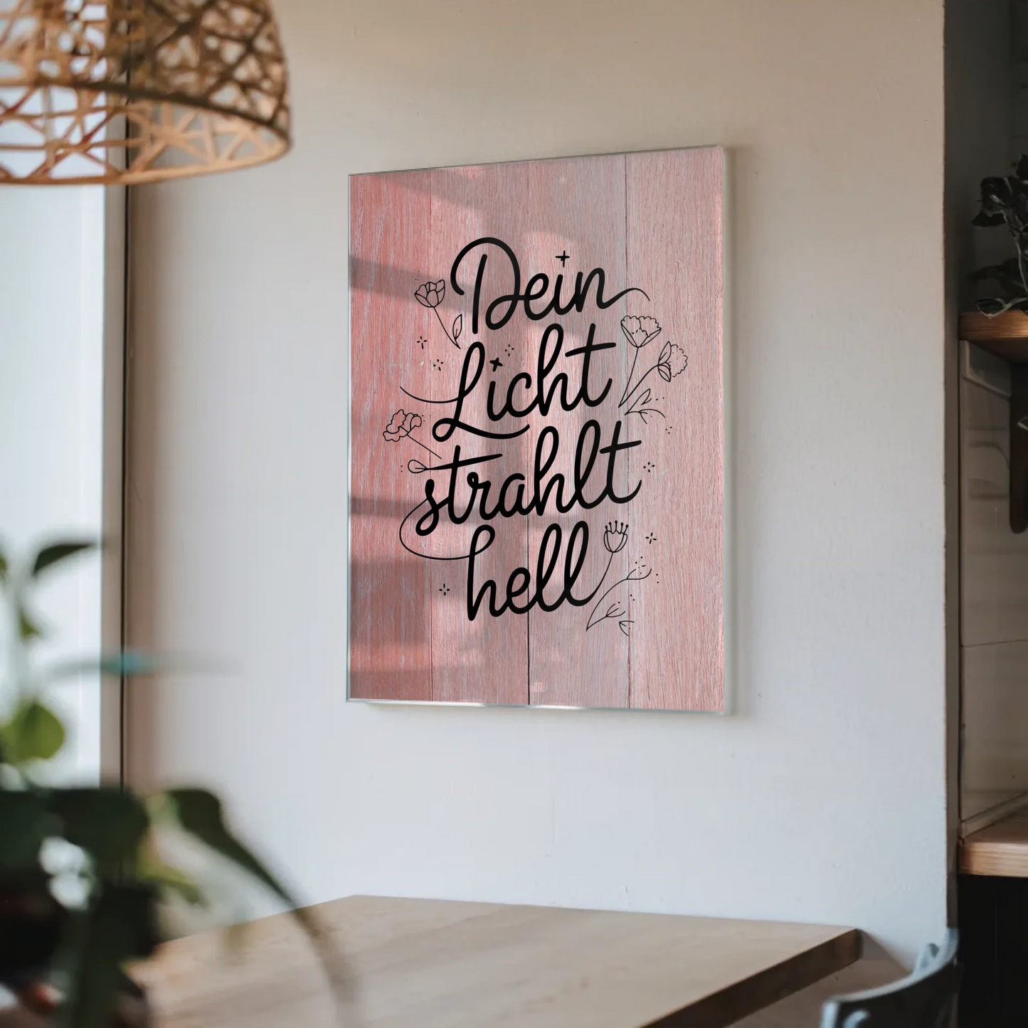 Bild Mit Acrylglas Dein Licht Strahlt Hell Geschenk