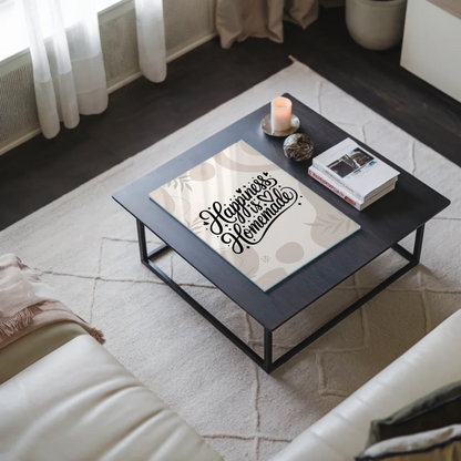 Bild Mit Acrylglas Happiness is Homemade Geschenkidee