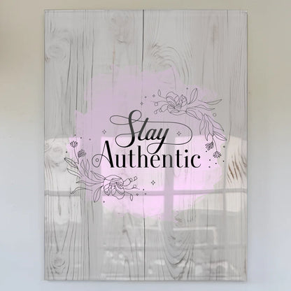 Acrylglas Mit Foto Stay Authentic Personalisierte Geschenke