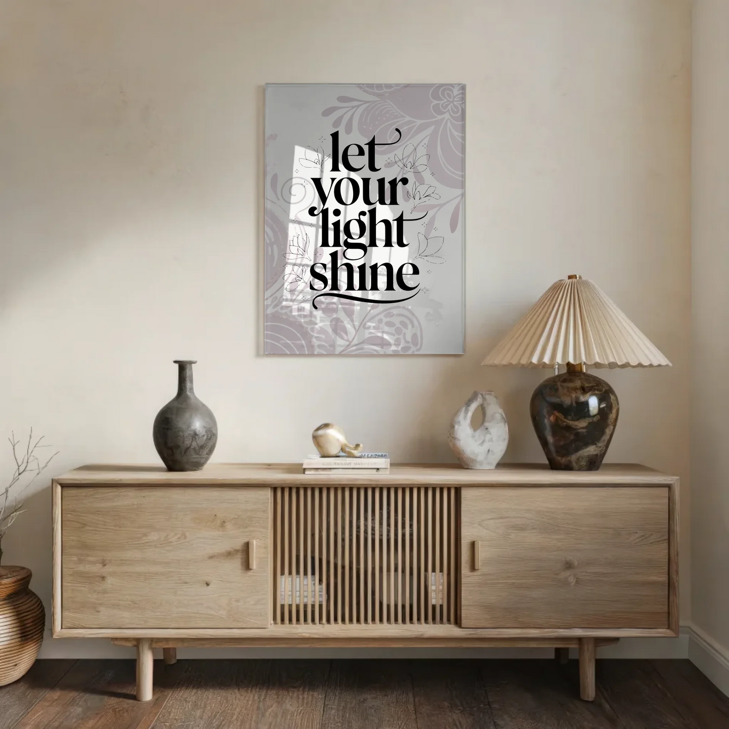 Bild Acrylglas Let Your Light Shine Geschenkideen