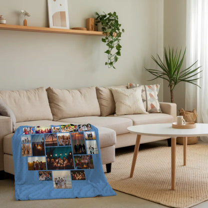 Fotodecke Fotocollage Bruder Zum kuscheln gern Geschenk