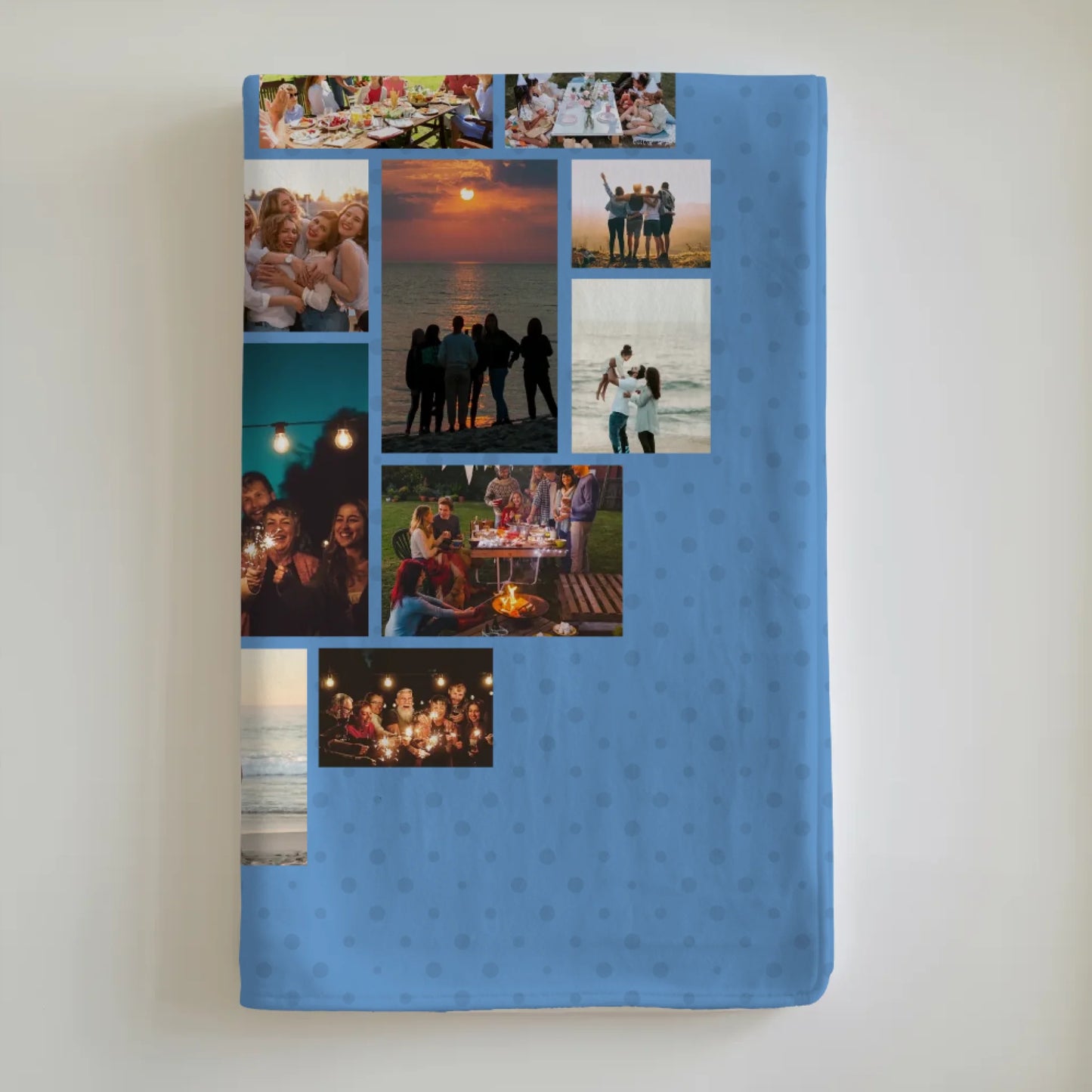 Fotodecke Fotocollage Bruder Zum kuscheln gern Geschenk