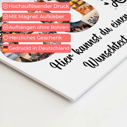 Magnet Poster mit Wunschtext 60 Geburtstag Falten