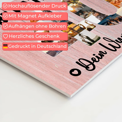 Magnet Poster mit Wunschtext 40 Geburtstag Patentante