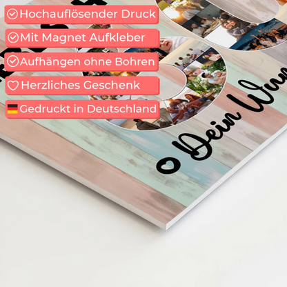 Magnet Poster mit Wunschtext 60 Geburtstag Schwägerin