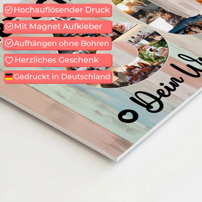 Magnet Poster mit Wunschtext 60 Geburtstag Schwägerin