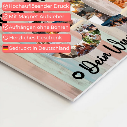 Magnet Poster mit Wunschtext 60 Geburtstag Schwägerin