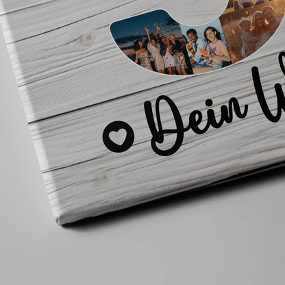 Personalisierte Fotoleinwand zum 50 Geburtstag für Beste Freundin