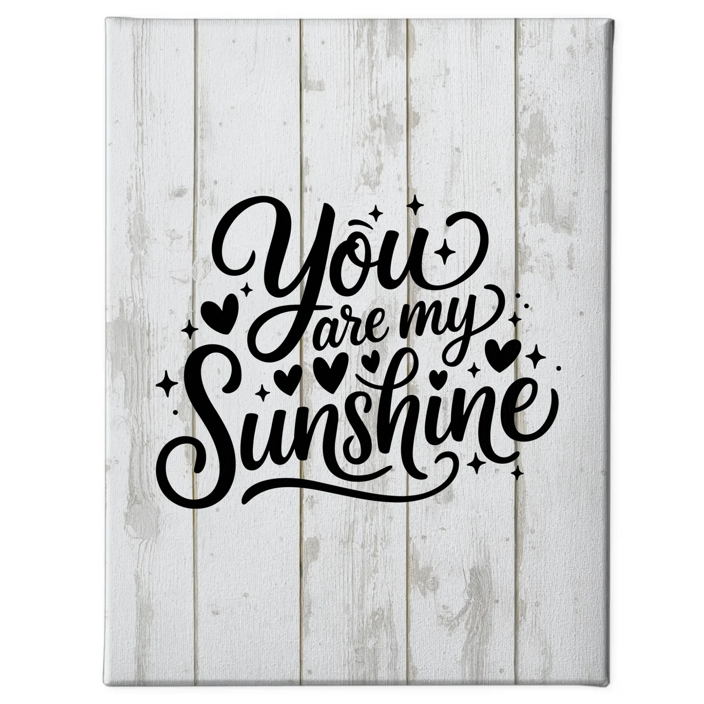 Personalisierte Sprüche Leinwand You are my sunshine Geschenk