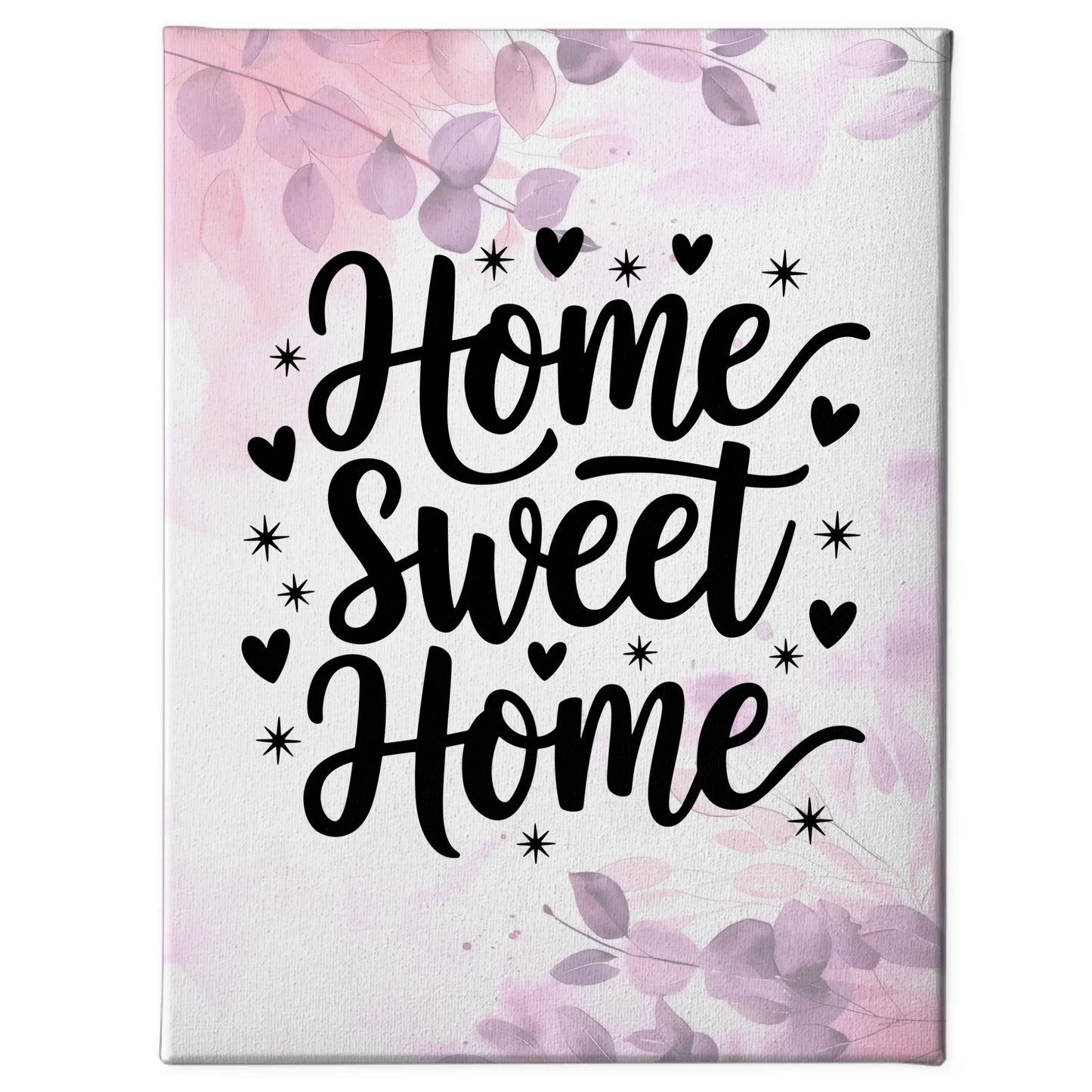 Leinwand Mit Spruch Home sweet home für persönliches Wohnen