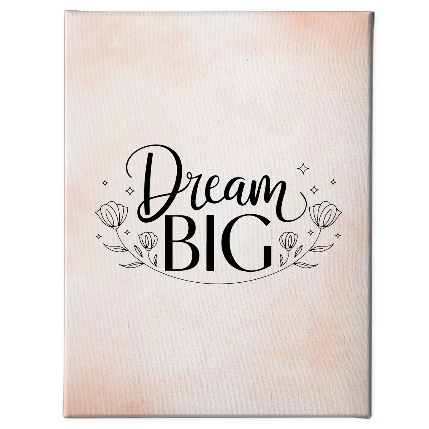 Spruch Leinwand Dream big personalisierte Geschenke für dich