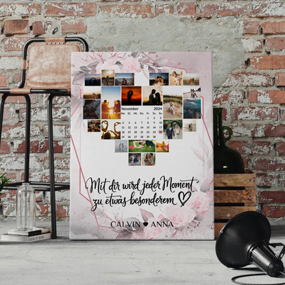 Paar Fotoleinwand Fotocollage für jeden Moment kreativ gestalten